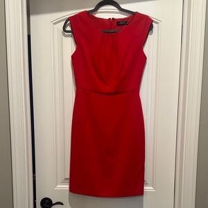 The Limited Bold Red Mini Dress